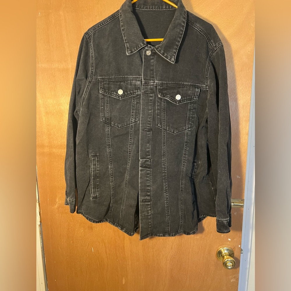 Black Jean Jacket